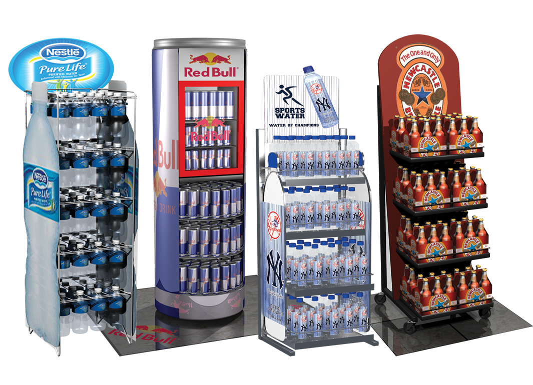 Beverage & Liquor Displays Custom POP Displays Bull Display